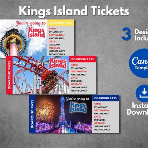 kings island admission